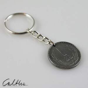 złotówka - breloczek do kluczy # - Caltha breloki