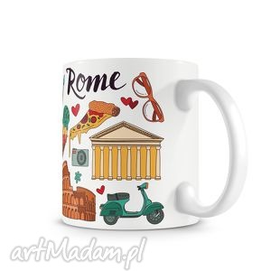 kubek rome, rzym, świat, podróże