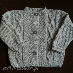 handmade sweterek "szaraczek"