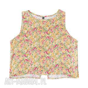 Koszulka ŁĄCZKA, lato, handmade kraków, tanktop