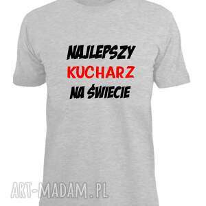 handmade koszulki koszulka z nadrukiem dla kucharza, prezent najlepszy kucharz