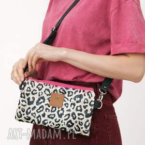 welurowa mini saszetka na telefon kinszasa, mała nerka