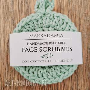 face scrubbies 3 szt eco friendly, bawełna organiczna, platki kosmetyczne, uroda