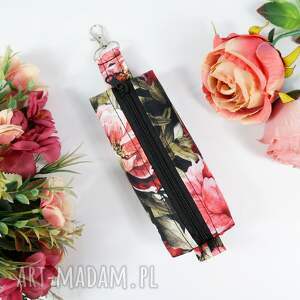 etui na klucze drobiazgi przywieszka PEONIE, mała kosmetyczka