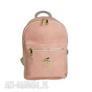 manzana duży plecak szkolny A4 różowy, wygodny, sportowy modny