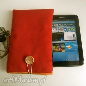 czerwone etui tablet 7, galaxy tab2 cali