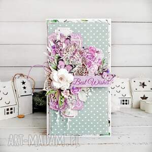 kartka best wisher prezent życzeniami