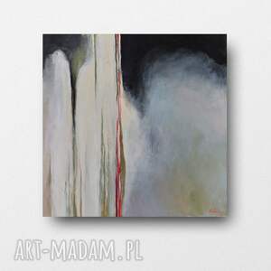 abstrakcja - obraz akrylowy formatu 40/40 cm