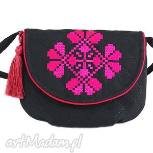 handmade na ramię torebka pikowana dla dziewczynki farfun p05