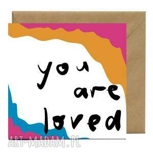 pomysł na prezent na święta kartka okolicznościowa you are loved