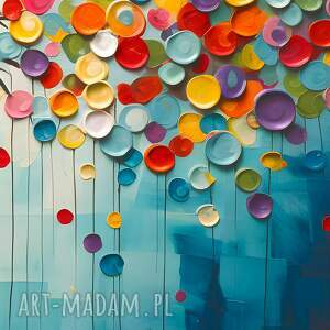 Obraz na płótnie - ABSTRAKCJA FALE LINIE LOFT - 120x80 cm (124401)