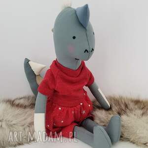 pomysły na prezenty na święta Dinozaur do zabawy i przytulana