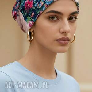 czapka wiosenna patchworkowa, etno, boho, folk, frida, damska