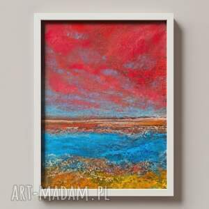 Prezent Plakat A3 Nadchodzi Chłód reprodukcja pasteli suchych