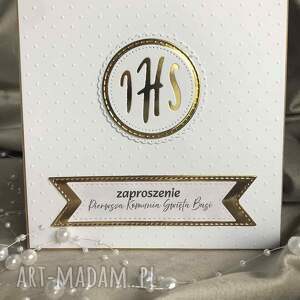 na Pierwszą Komunię Świętą, kartka, zaproszenie, komunia