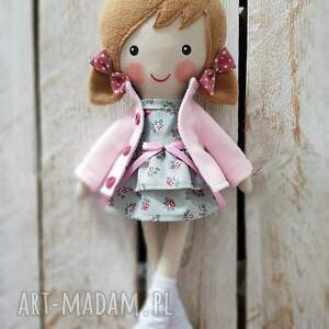 handmade lalki malowana lala marcelina