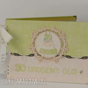 handmade scrapbooking albumy album urodzinowy