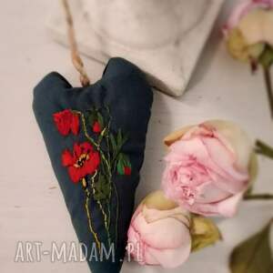 lhotse design zawieszka ozdobna z haftem styl ludowy