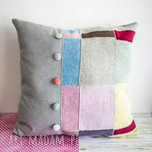handmade poduszki poduszka patchworkowa nr 1