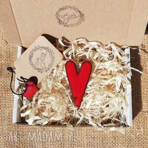 ceramiczne serce z magnesem💕czerwone serduszko na prezent urodzinowy💕