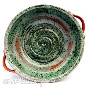 ceramiczne naczynie - żarko pieczenie, użytkowe, unikatowe