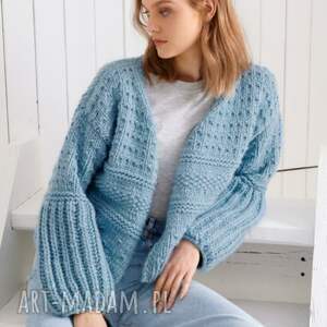 swetry sweter saskatoon, kardigan dziergany, wełniany, ciepły, merino