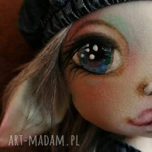 dekoracje elfka e - piet artystyczna lalka kolekcjonerska z tkaniny, motyl