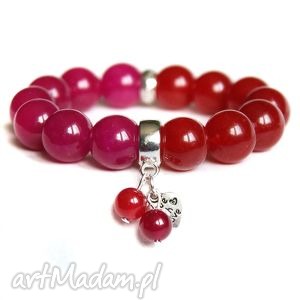 handmade new collection: fuchsia & red: doubles