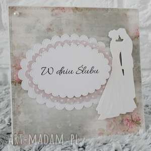 ręcznie robione scrapbooking kartki kartka ślubna