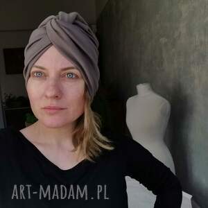 Turban boho obwód uniwersalny, zwraca uwagę, polecane duszom twórczym