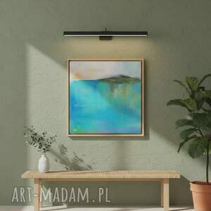 pejzaż - obraz akrylowy formatu 50/50 cm kwadrat