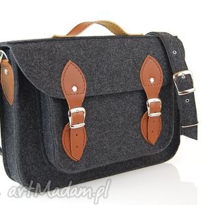 handmade filcowa torba na laptop 15 - personalizowana - grawerowana dedykacja