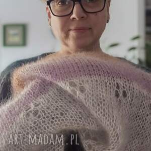 chusta mgła na drutach, szyję, prezent, szal, walentynki