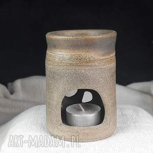 ręczne wykonanie ceramika kominek do aromaterapii, szamotowy, ręcznie wykonany. Jak