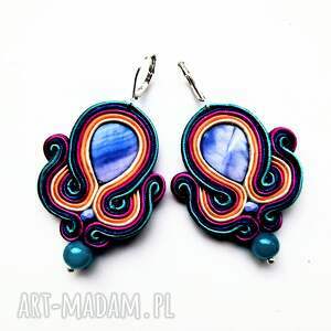 Autumn Sky kolczyki sutasz, kolorowe