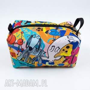 komiks, kosmetyczka do podróży