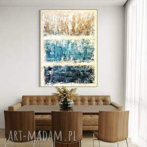 obraz abstrakcja 100x140 cm płótnie