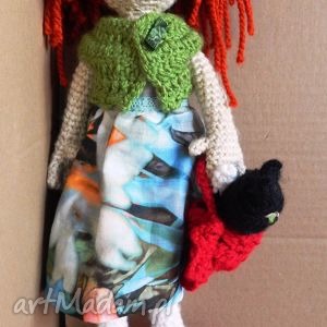 handmade maskotki lalka lucyna rudzielec