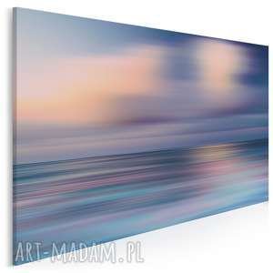 obraz na płótnie - abstrakcja morze - 120x80 cm (36501)