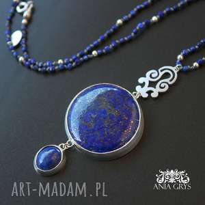 handmade naszyjniki lapis lazuli - African