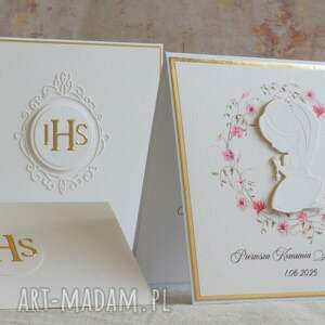 Prezent Pamiątka Pierwszej Komunii w pudełku z kopertą, 97B