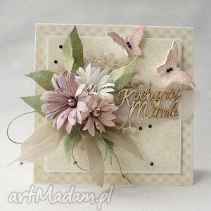 handmade scrapbooking kartki kochanej mamie