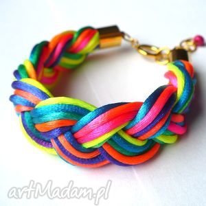 handmade satin! Collection - small neon