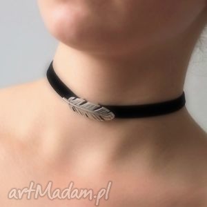 ręcznie wykonane naszyjniki choker - naszyjnik