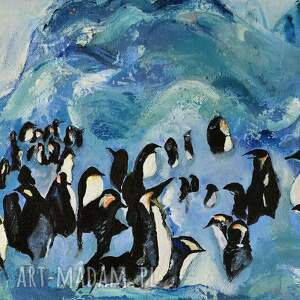 obraz akrylowy na plotnie icebreakers 2, 24x30x1 cm