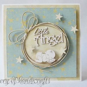 handmade scrapbooking kartki dla maluszka