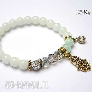 handmade kolekcja rich - gold hamsa