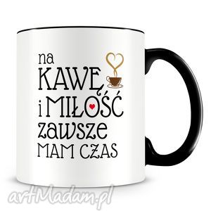 handmade kubki kawa i miłość - kubek z nadrukiem