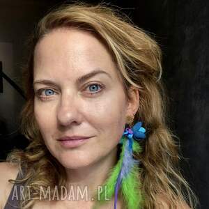 kolczyki długie bigiel ze stali nierdzewnej leciutkie cudne fol slu, et