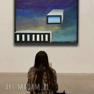 Komórki do wynajęcia abstrakcja, sztuka, malarstwo, obraz, design